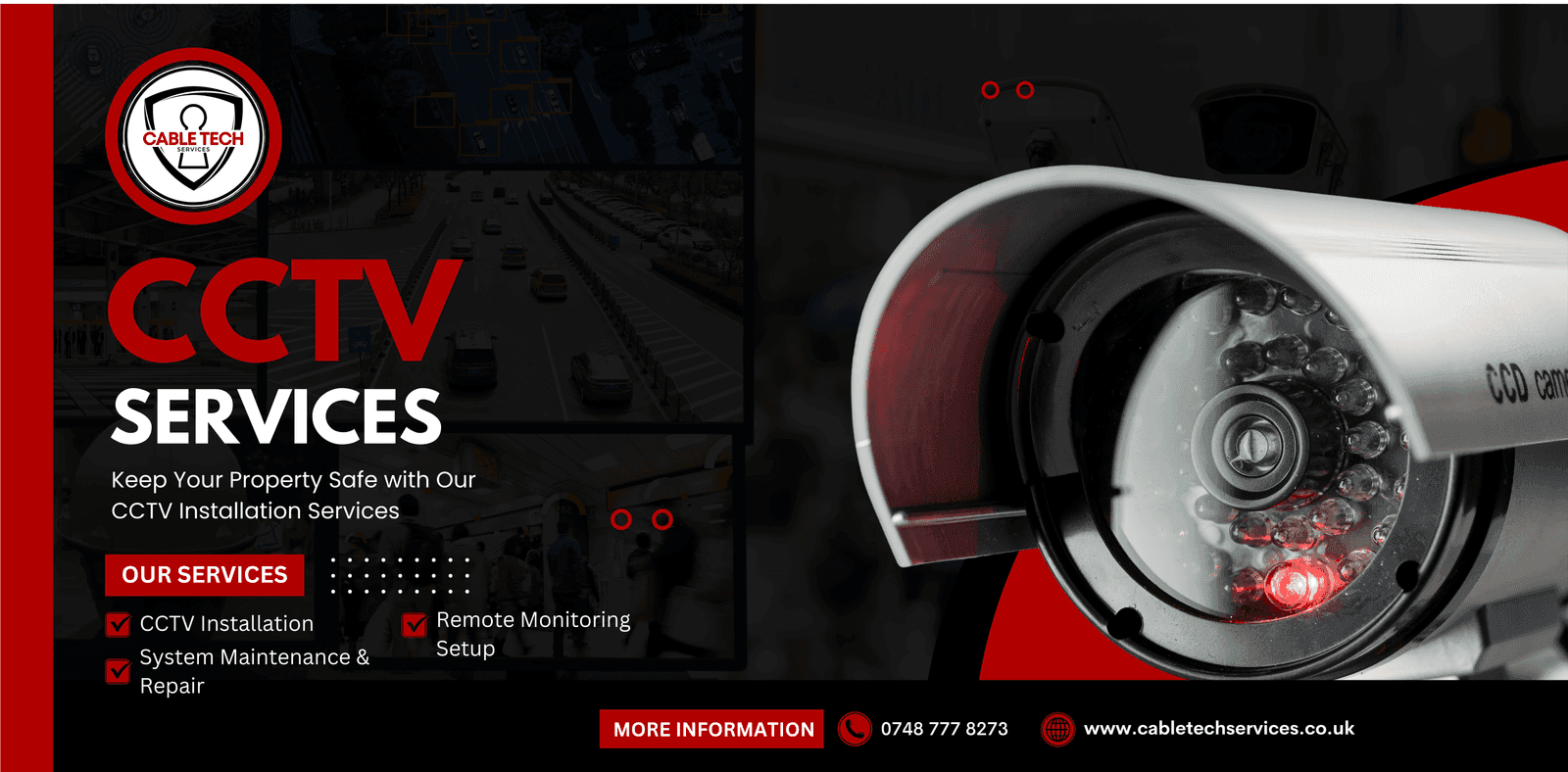 Cable Tech Services case study showing results from Branding & Logos